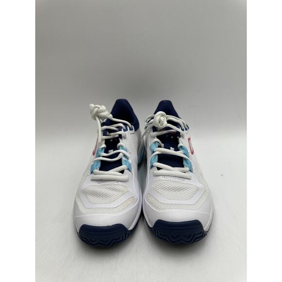 Diadora Mythos Blushield Vigore 2 NEW Women's Running Shoe Wht/Blu/ Pnk US Sze 7 - Picture 5 of 9